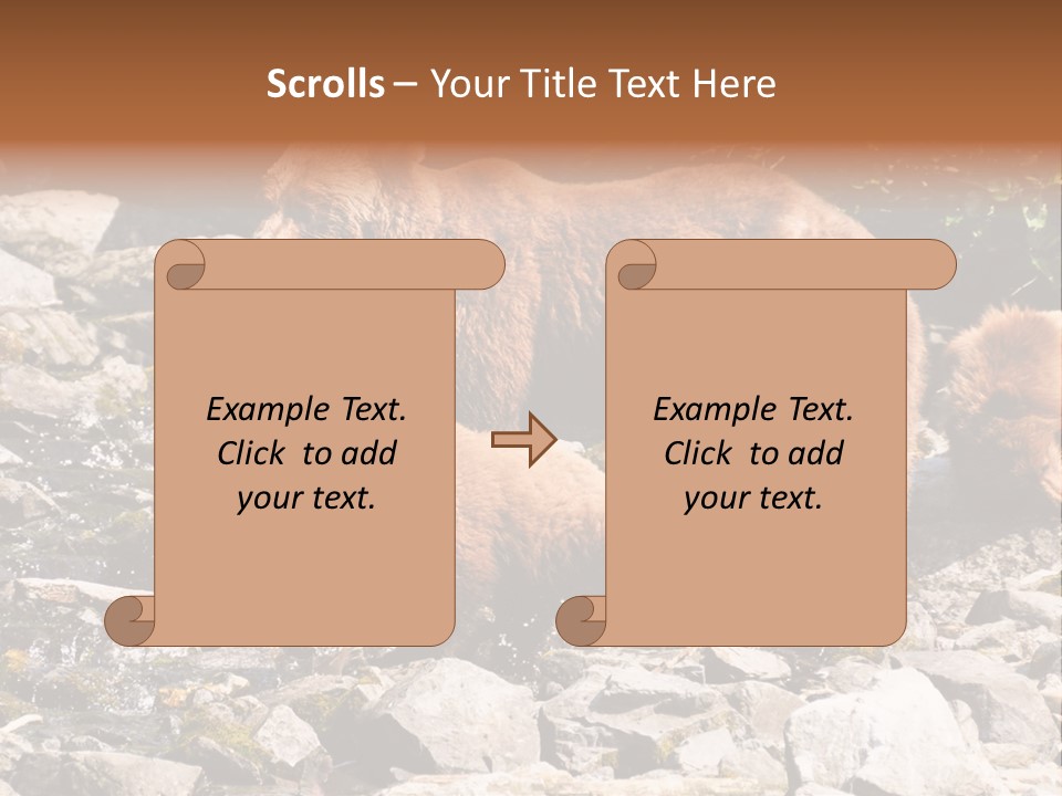 Child Outdoors Alaska PowerPoint Template