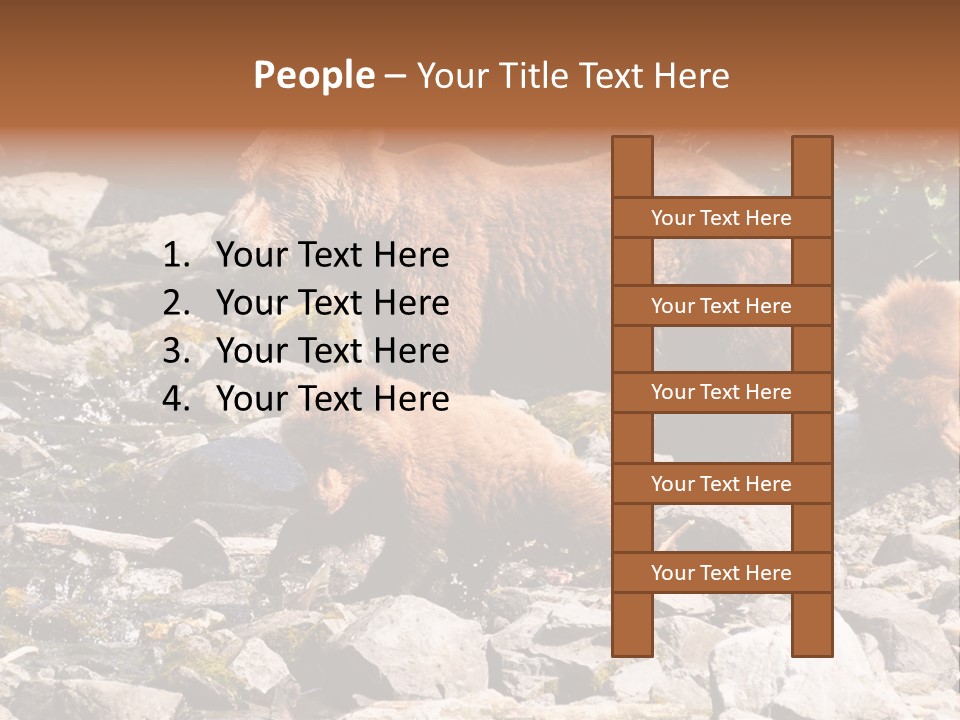 Child Outdoors Alaska PowerPoint Template