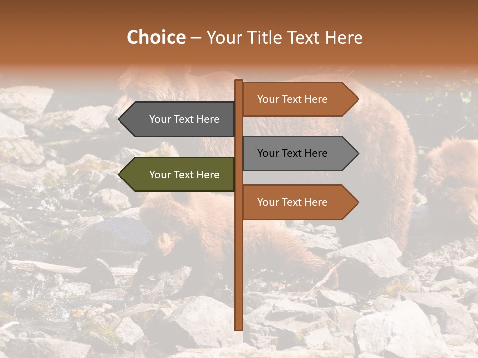 Child Outdoors Alaska PowerPoint Template