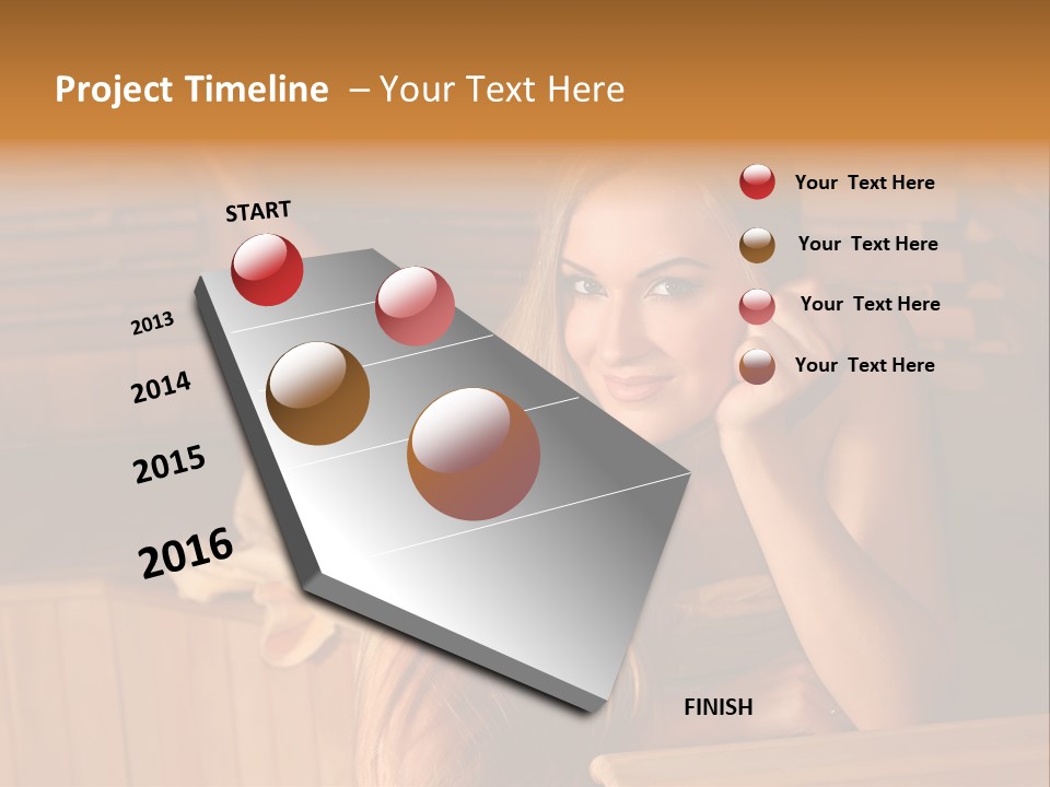 Body Peaceful Relax PowerPoint Template