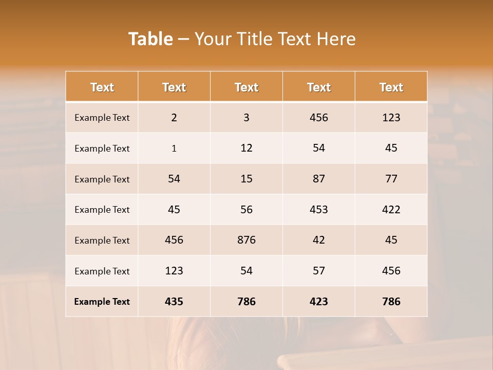 Body Peaceful Relax PowerPoint Template