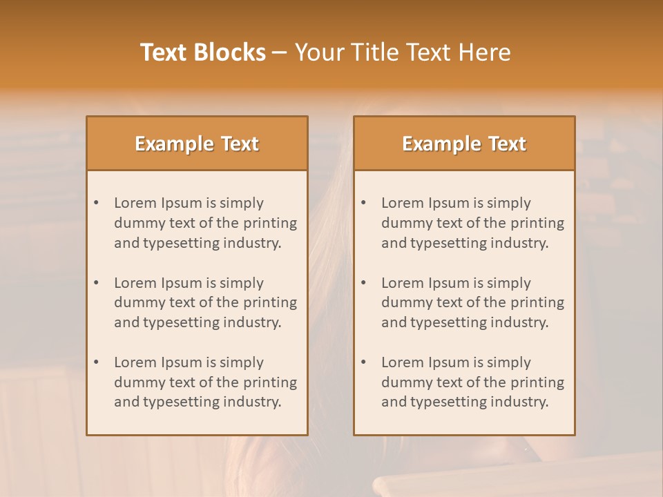 Body Peaceful Relax PowerPoint Template