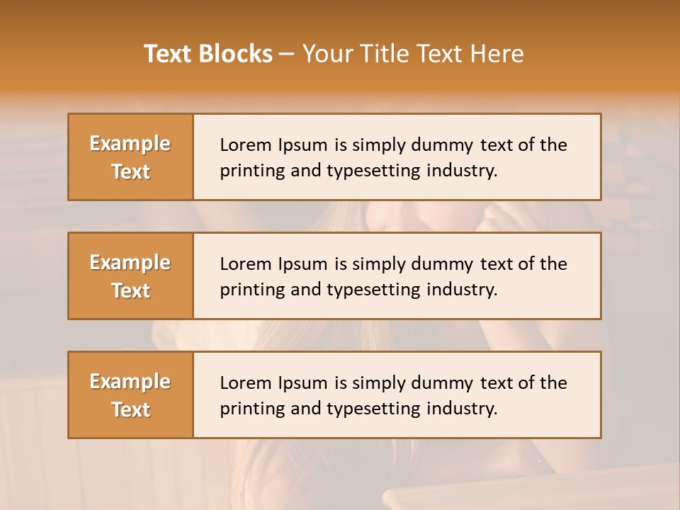 Body Peaceful Relax PowerPoint Template