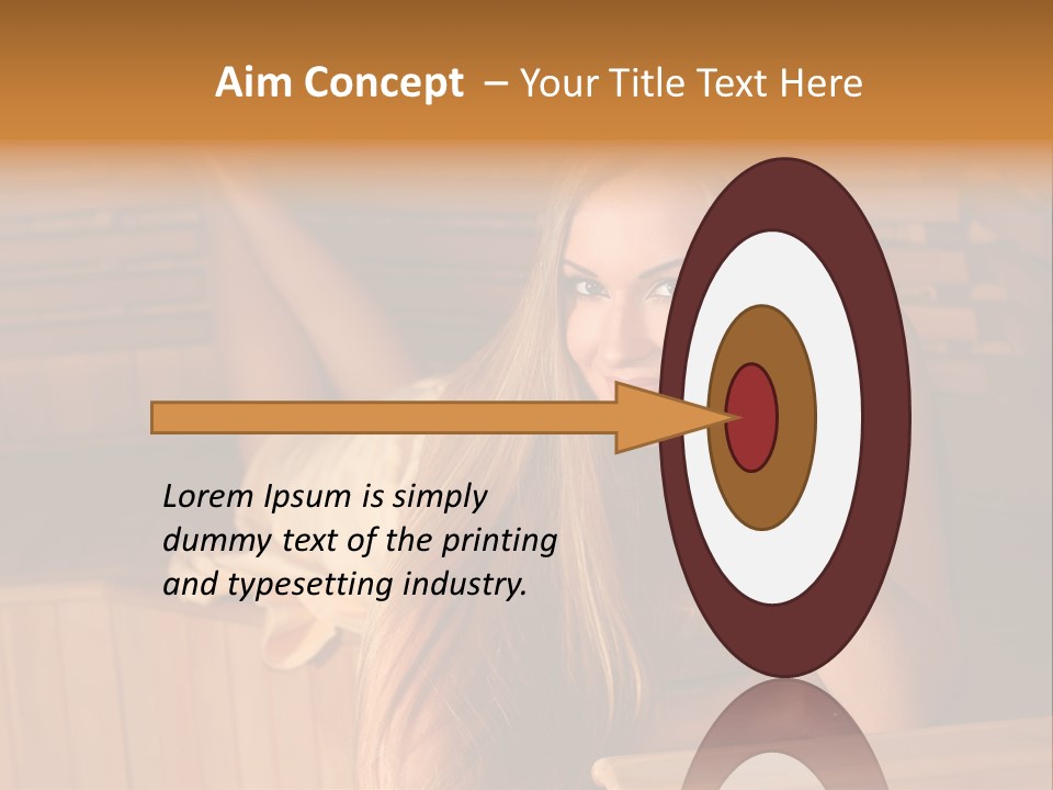 Body Peaceful Relax PowerPoint Template