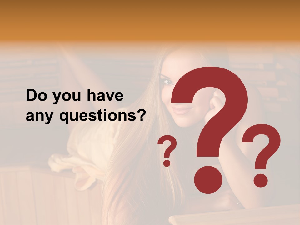 Body Peaceful Relax PowerPoint Template