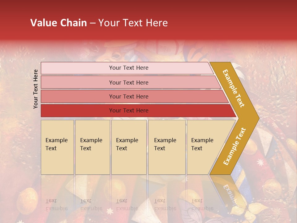 A Painting Of Clowns With Masks On Them PowerPoint Template