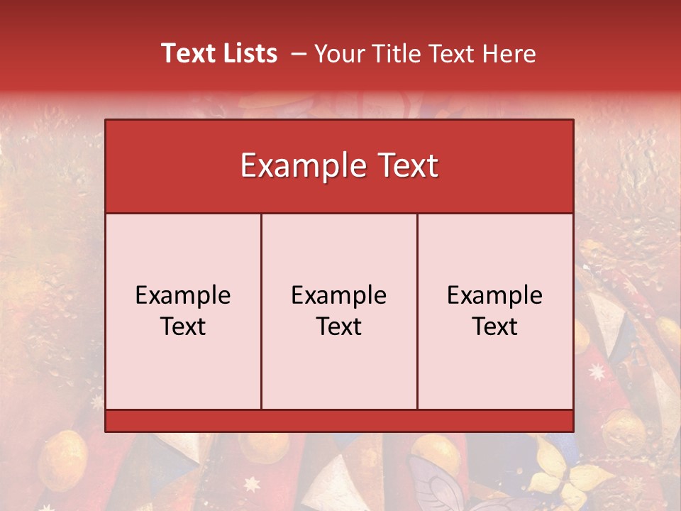 A Painting Of Clowns With Masks On Them PowerPoint Template