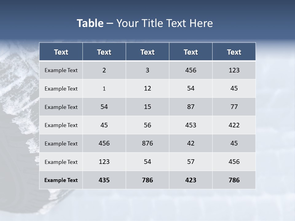 Traction Performance Speed PowerPoint Template