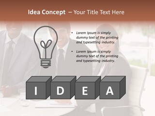 Work Man Associates PowerPoint Template
