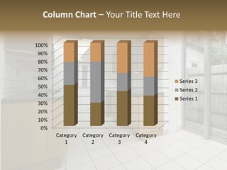 A Picture Of A Kitchen With A Skylight PowerPoint Template