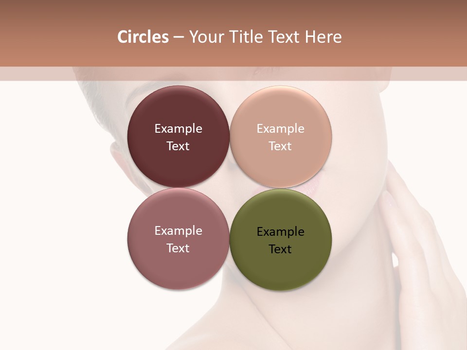 Closeup Bodycare Cosmetic PowerPoint Template