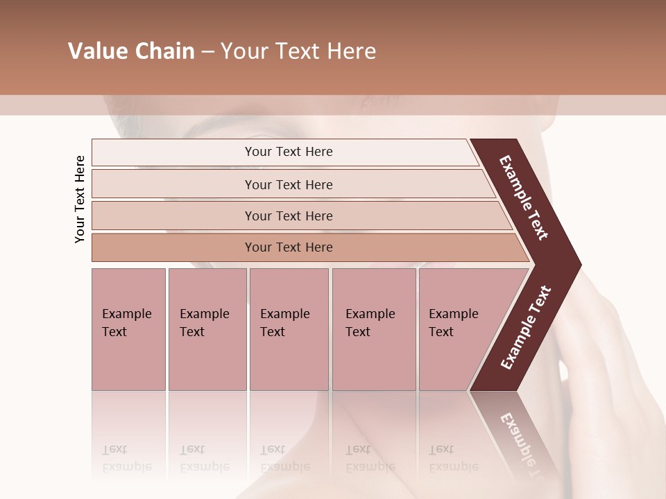 Closeup Bodycare Cosmetic PowerPoint Template