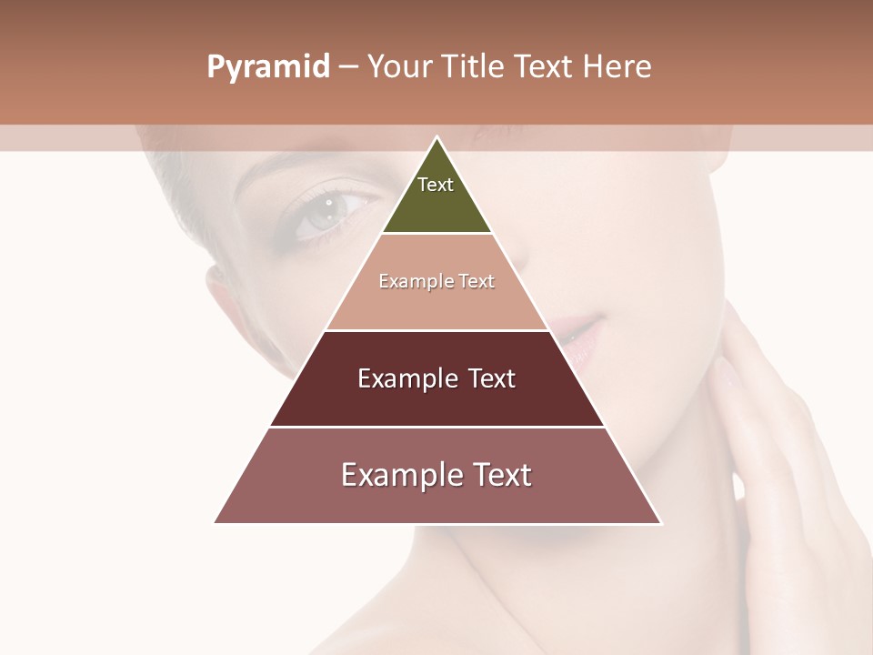 Closeup Bodycare Cosmetic PowerPoint Template