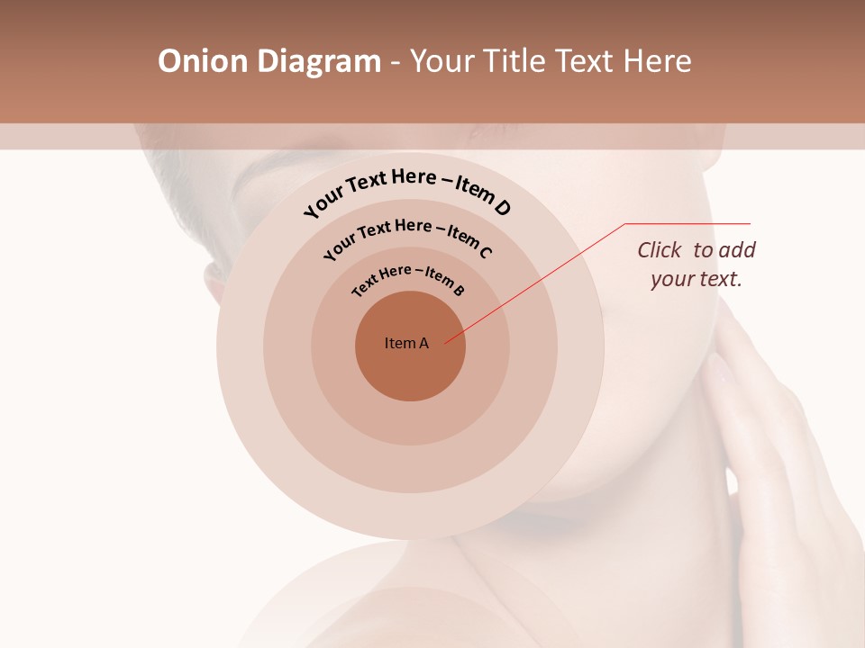 Closeup Bodycare Cosmetic PowerPoint Template