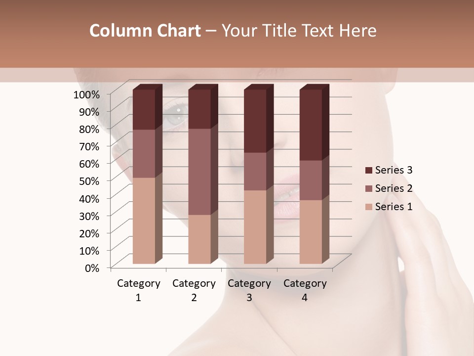 Closeup Bodycare Cosmetic PowerPoint Template