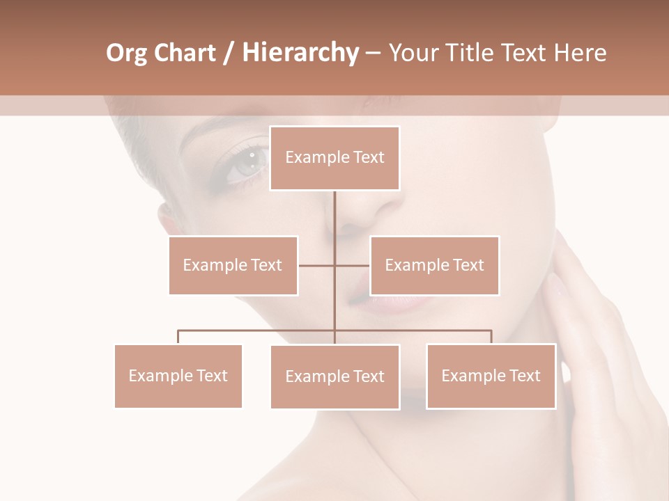 Closeup Bodycare Cosmetic PowerPoint Template