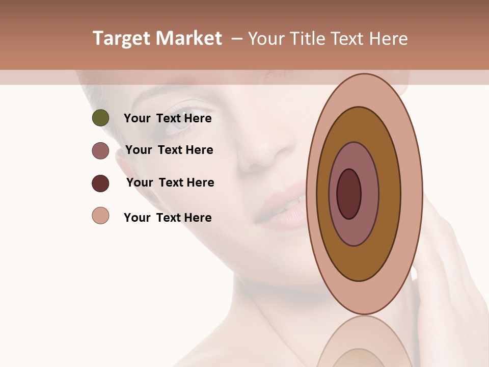 Closeup Bodycare Cosmetic PowerPoint Template