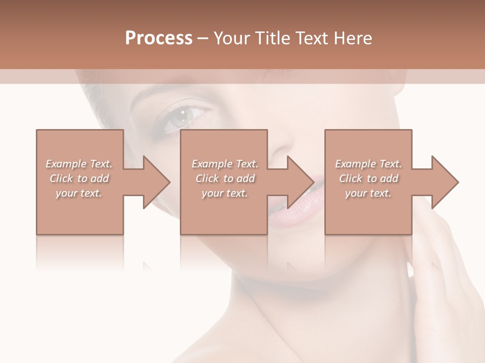 Closeup Bodycare Cosmetic PowerPoint Template
