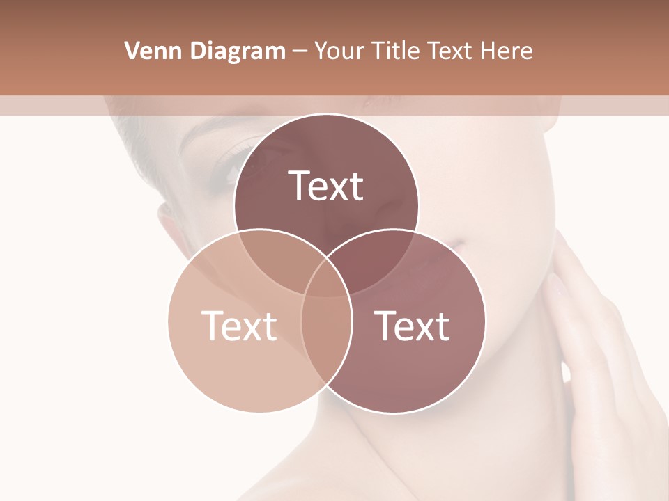 Closeup Bodycare Cosmetic PowerPoint Template