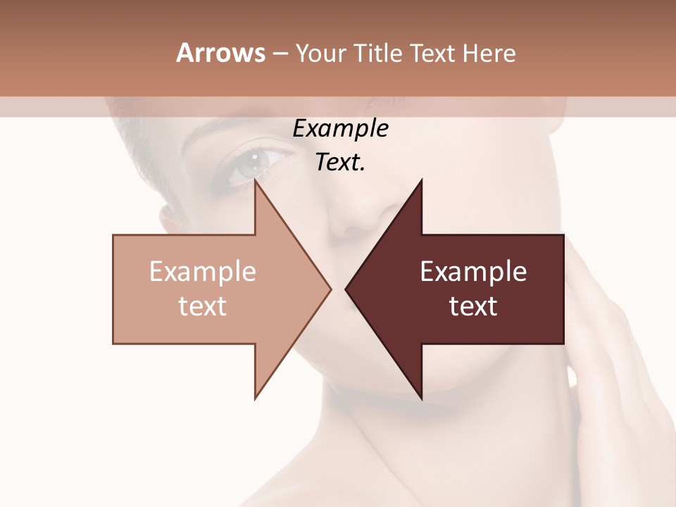 Closeup Bodycare Cosmetic PowerPoint Template