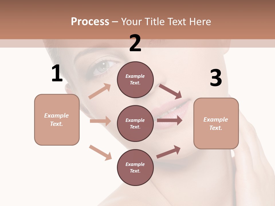 Closeup Bodycare Cosmetic PowerPoint Template
