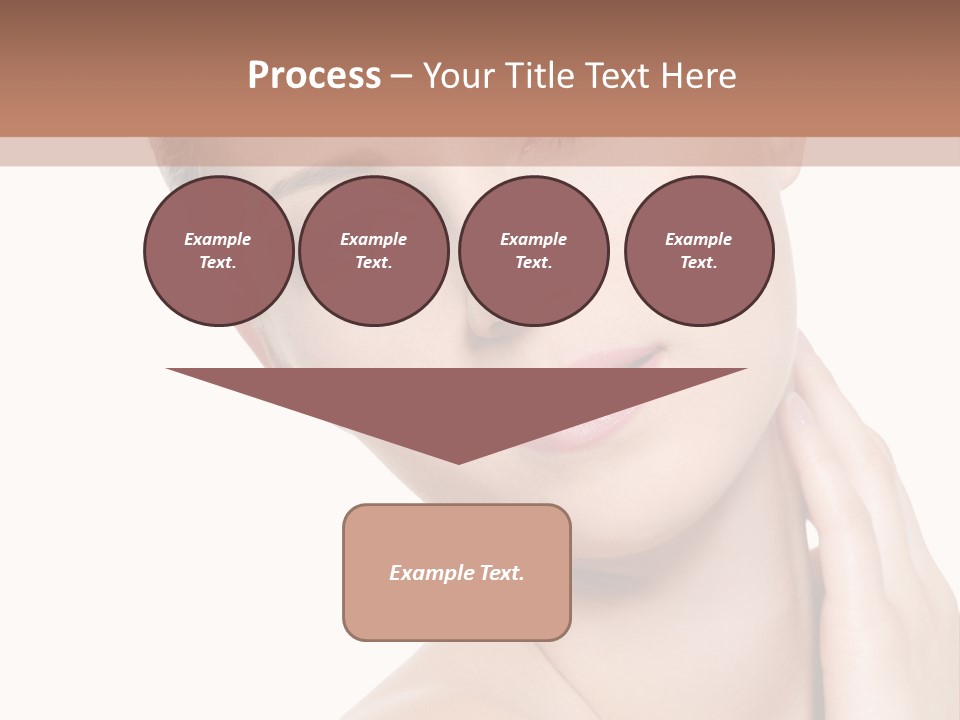 Closeup Bodycare Cosmetic PowerPoint Template