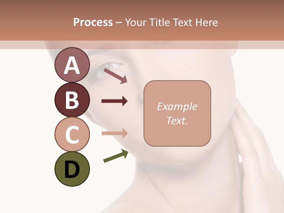Closeup Bodycare Cosmetic PowerPoint Template