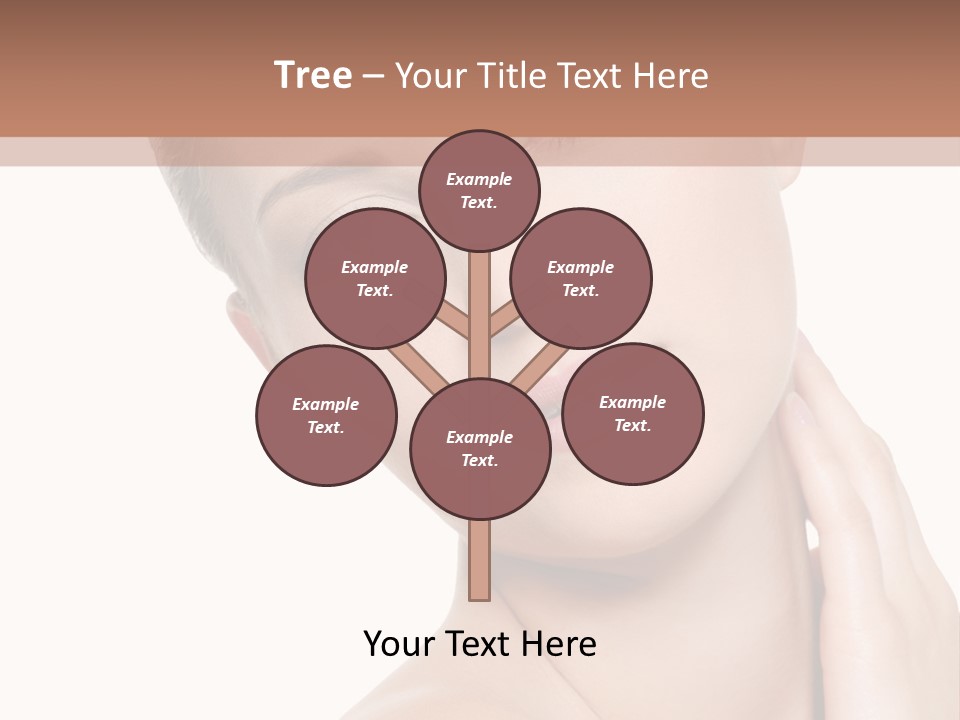 Closeup Bodycare Cosmetic PowerPoint Template