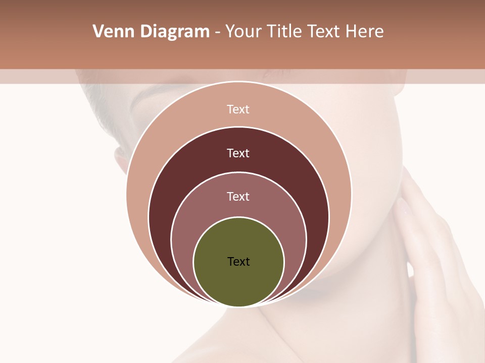 Closeup Bodycare Cosmetic PowerPoint Template