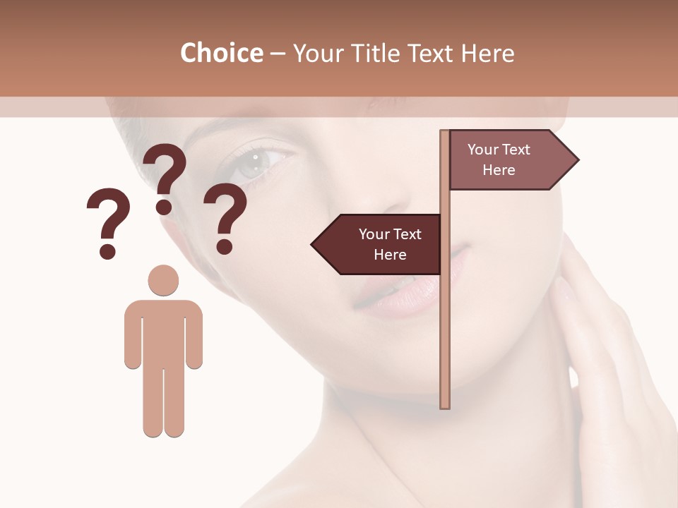 Closeup Bodycare Cosmetic PowerPoint Template