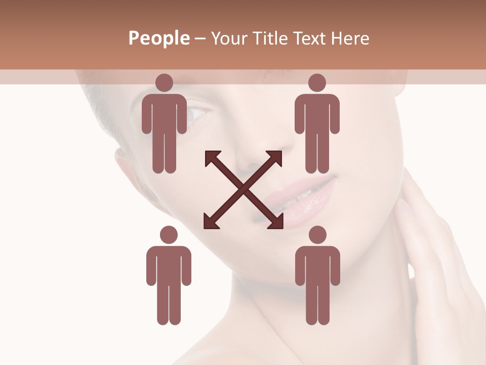 Closeup Bodycare Cosmetic PowerPoint Template