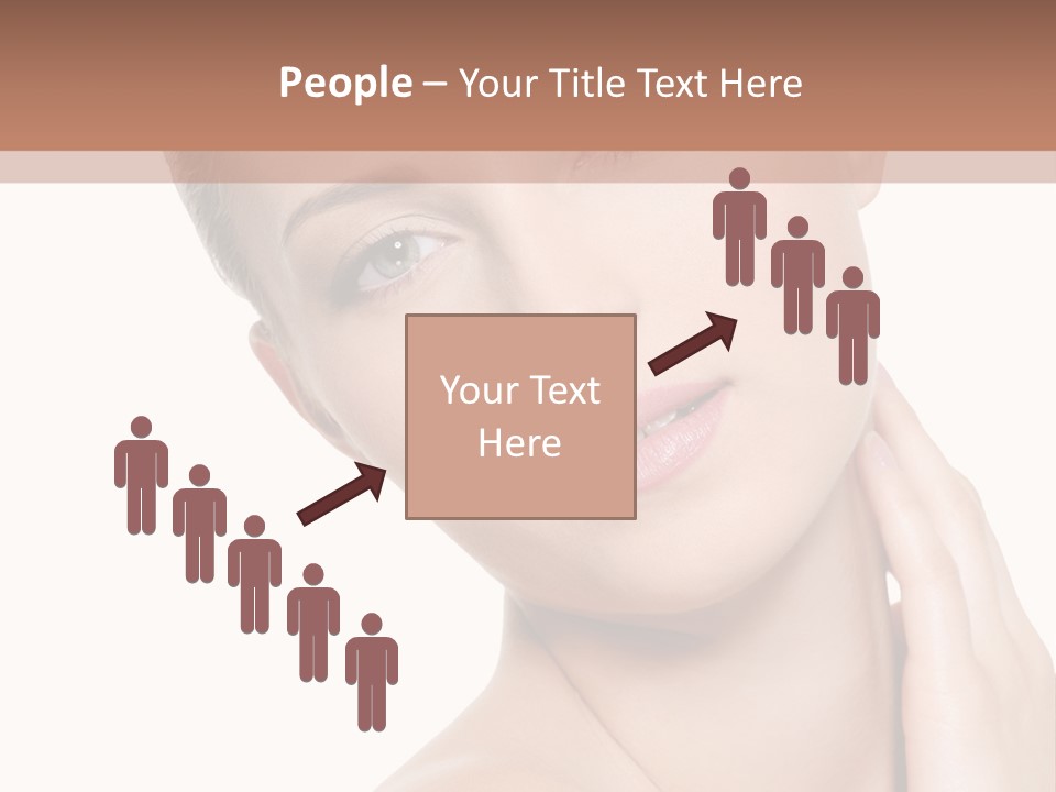 Closeup Bodycare Cosmetic PowerPoint Template