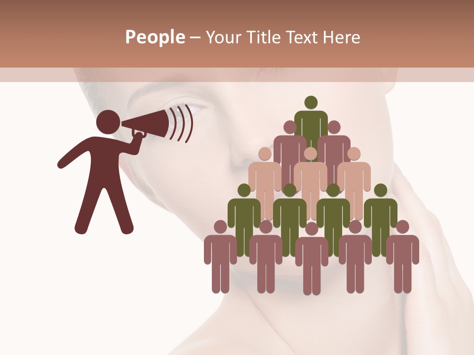 Closeup Bodycare Cosmetic PowerPoint Template