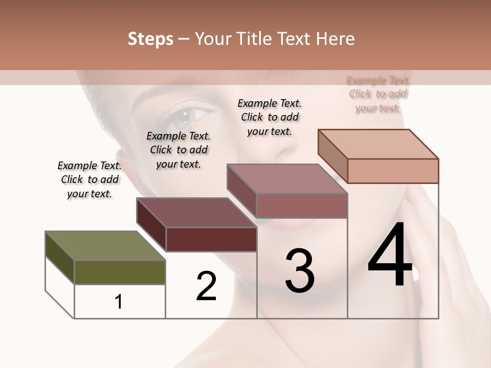 Closeup Bodycare Cosmetic PowerPoint Template