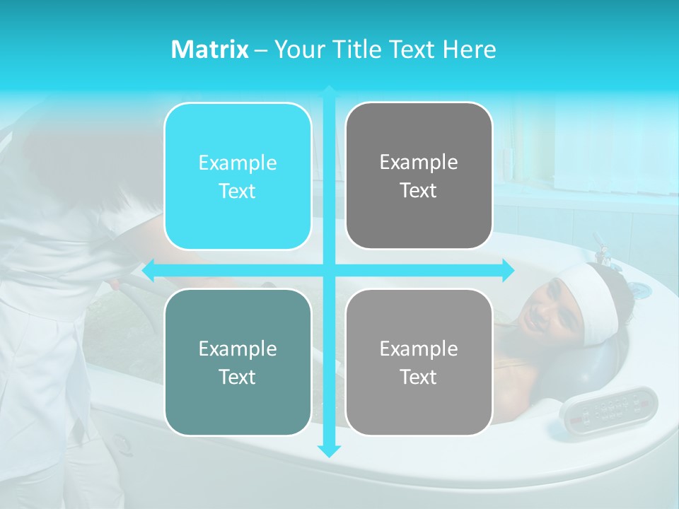 Hydrate Treatment Drop PowerPoint Template