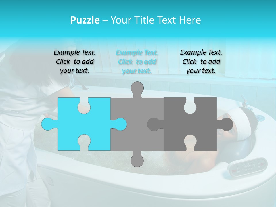 Hydrate Treatment Drop PowerPoint Template