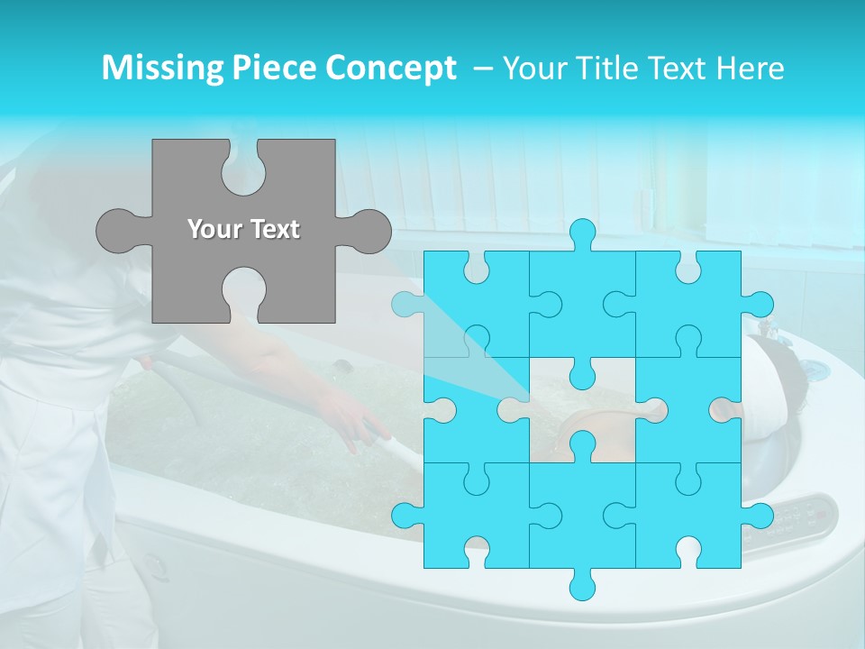 Hydrate Treatment Drop PowerPoint Template