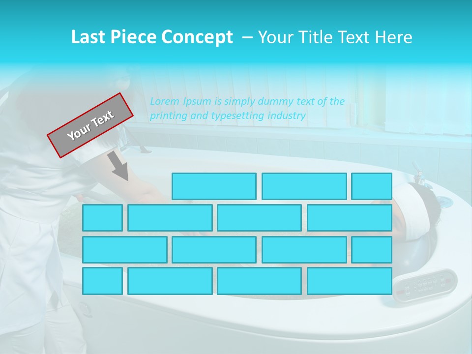 Hydrate Treatment Drop PowerPoint Template