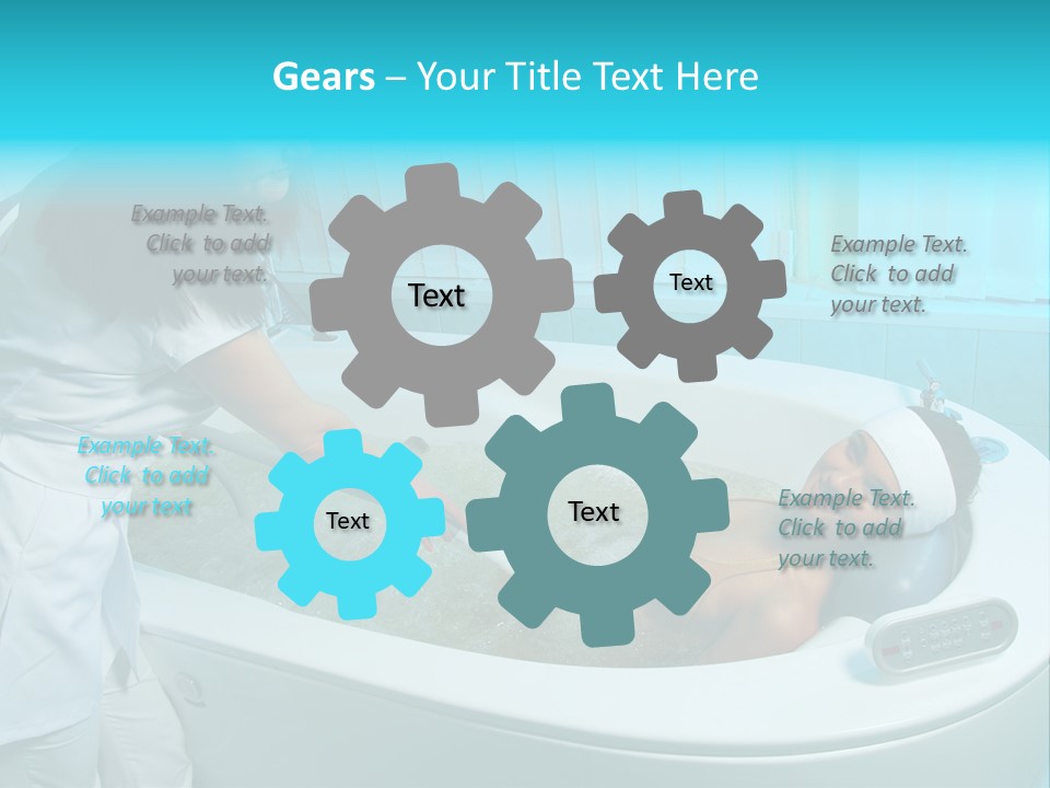 Hydrate Treatment Drop PowerPoint Template