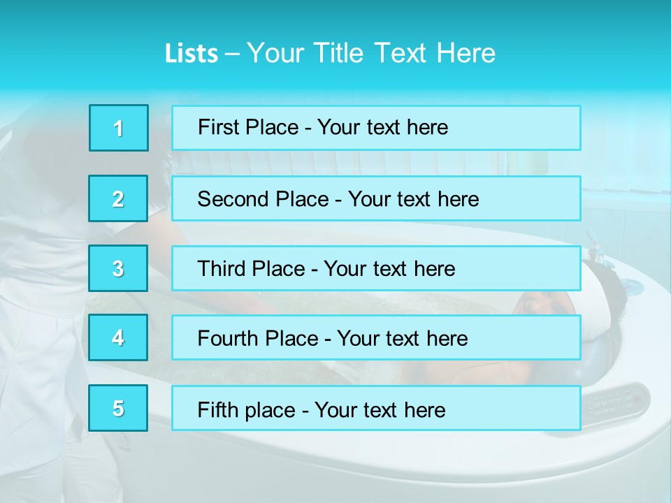 Hydrate Treatment Drop PowerPoint Template