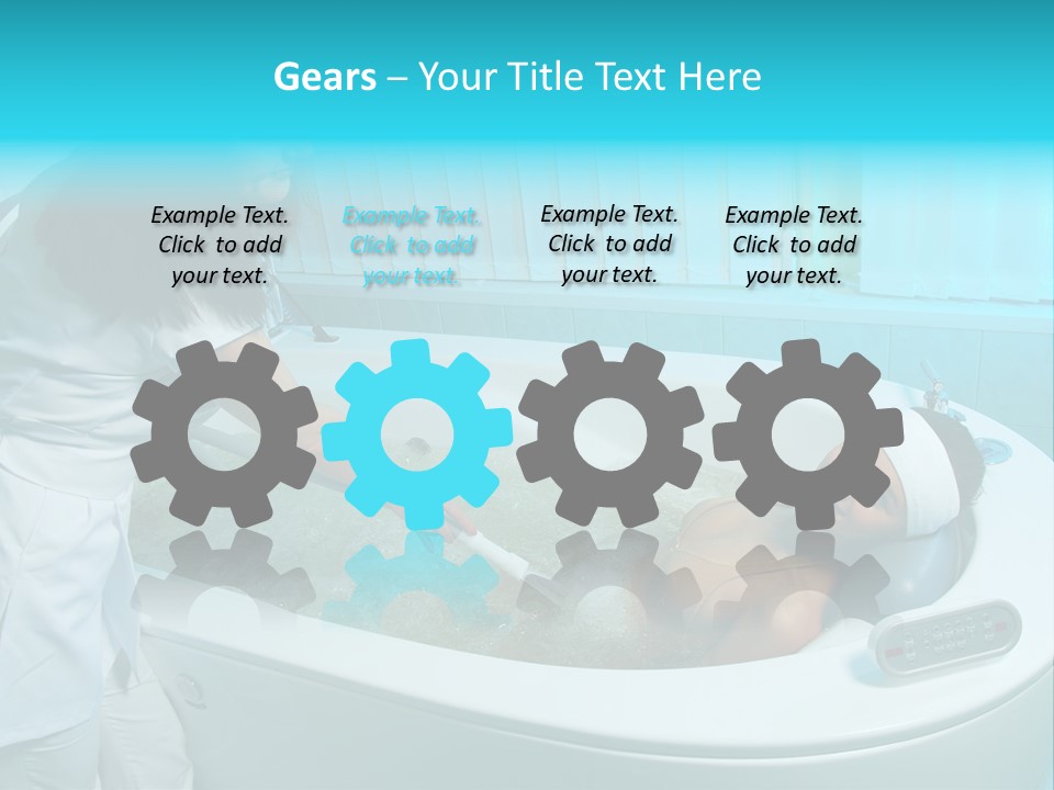 Hydrate Treatment Drop PowerPoint Template