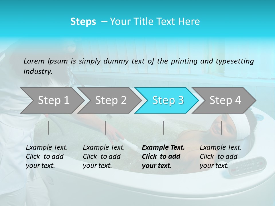 Hydrate Treatment Drop PowerPoint Template