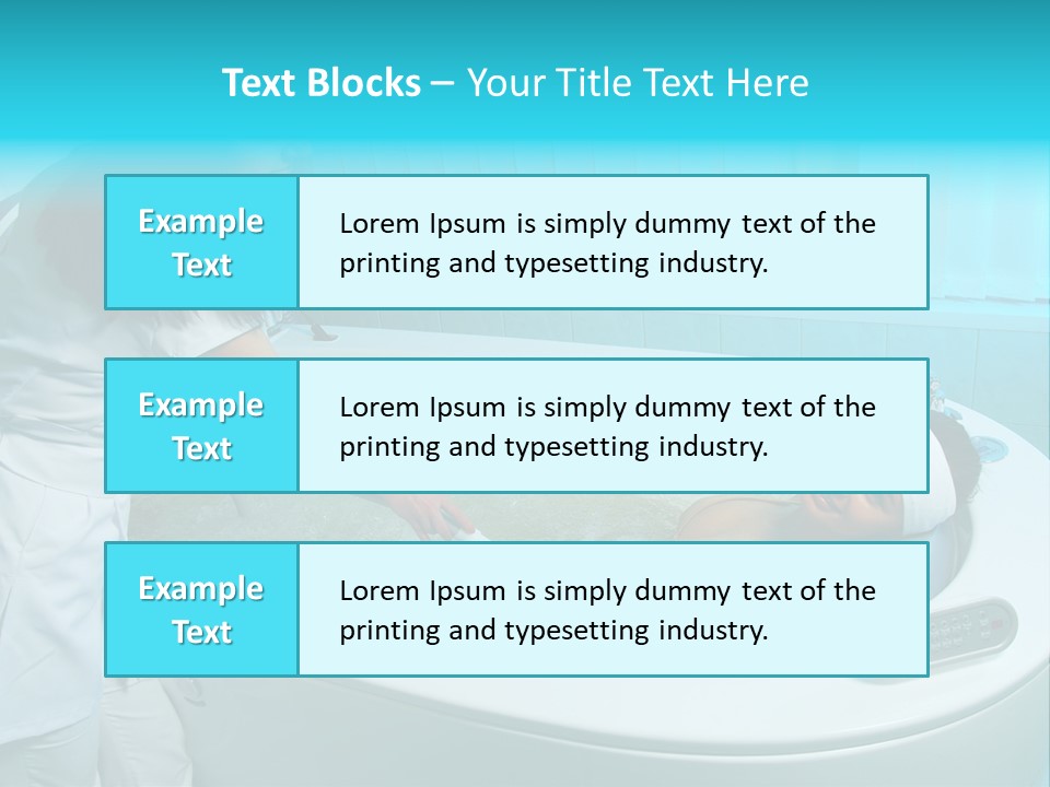 Hydrate Treatment Drop PowerPoint Template
