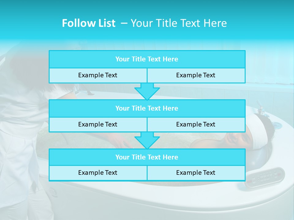Hydrate Treatment Drop PowerPoint Template