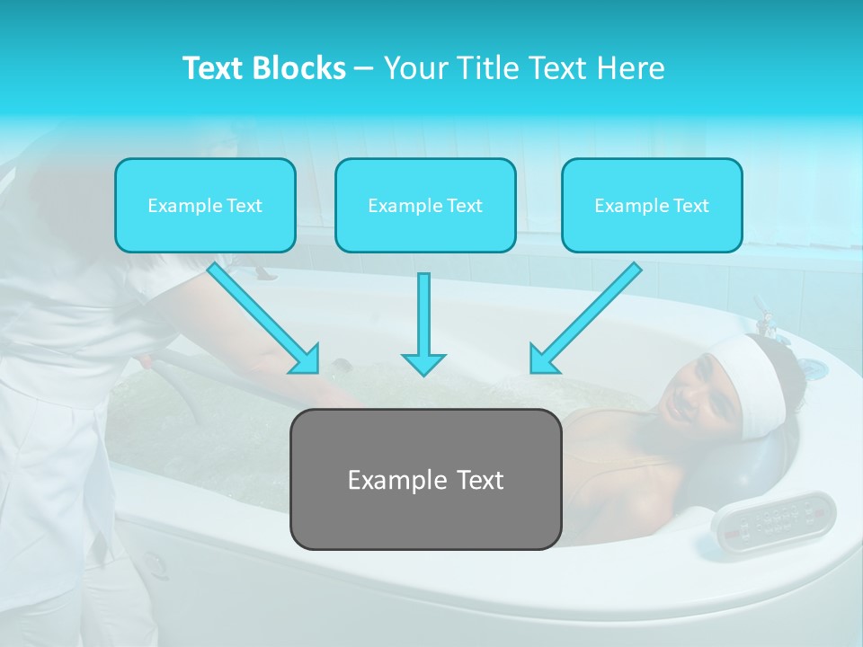 Hydrate Treatment Drop PowerPoint Template