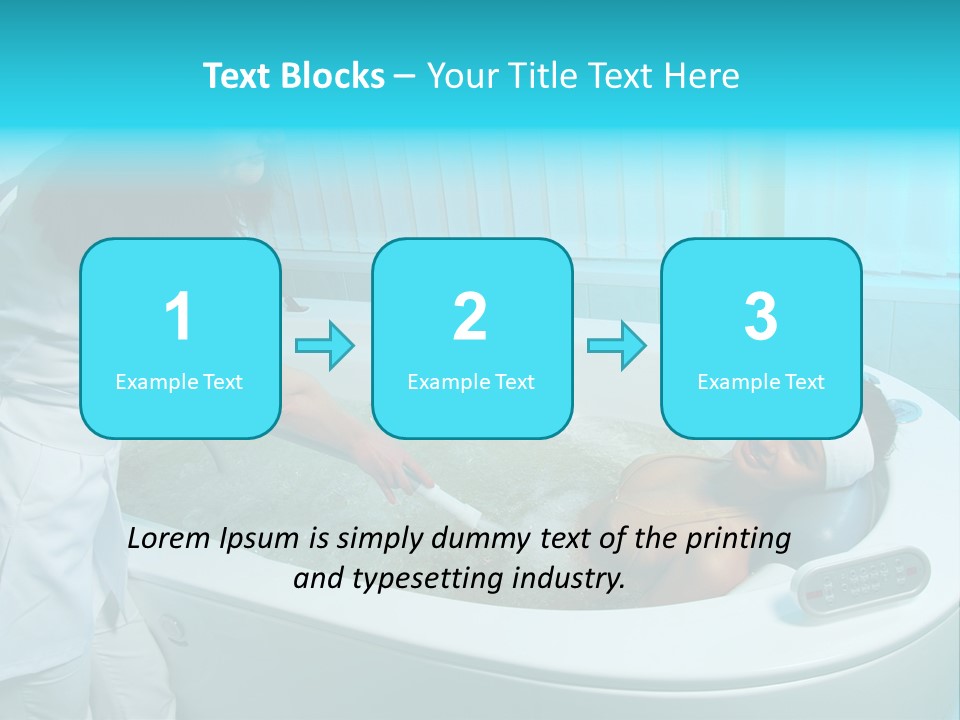 Hydrate Treatment Drop PowerPoint Template