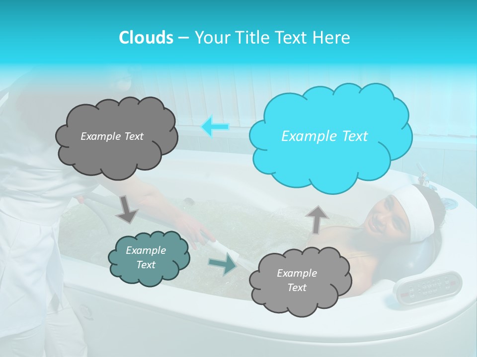 Hydrate Treatment Drop PowerPoint Template