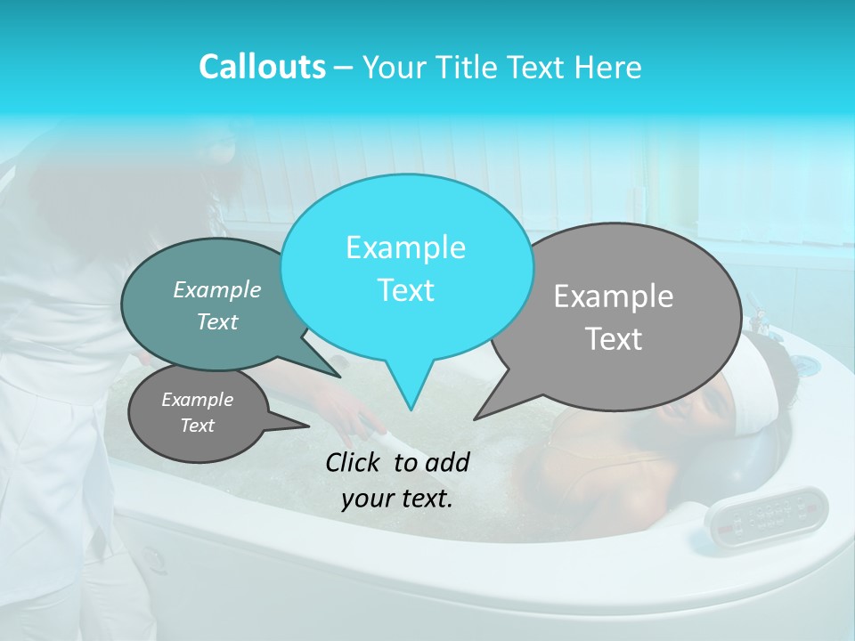 Hydrate Treatment Drop PowerPoint Template