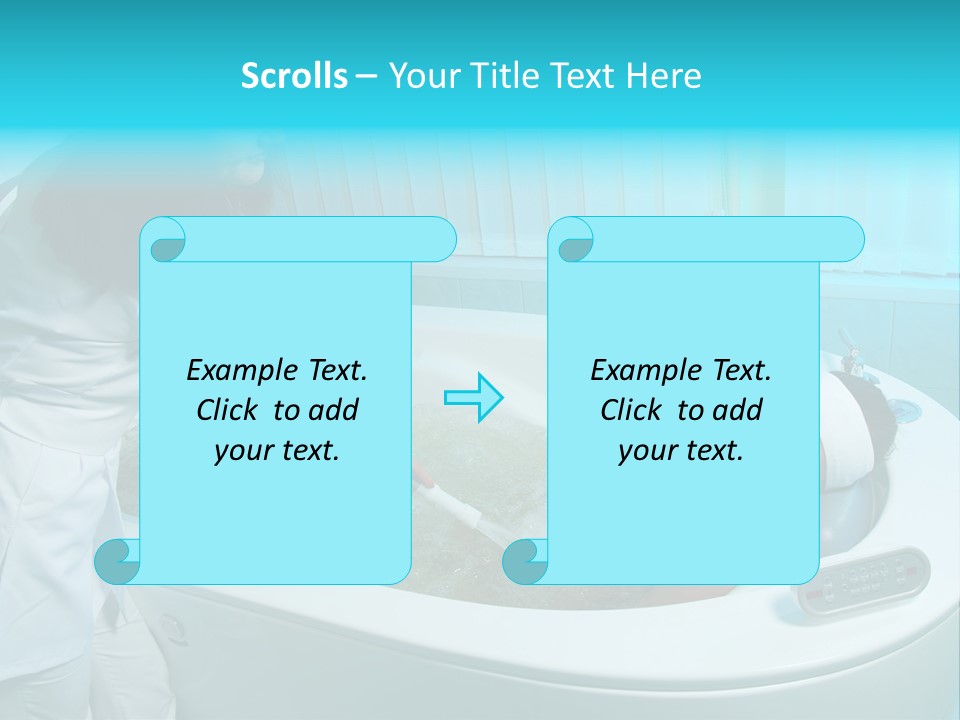 Hydrate Treatment Drop PowerPoint Template