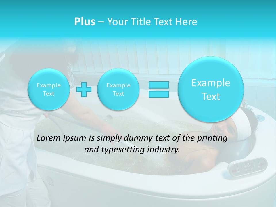 Hydrate Treatment Drop PowerPoint Template